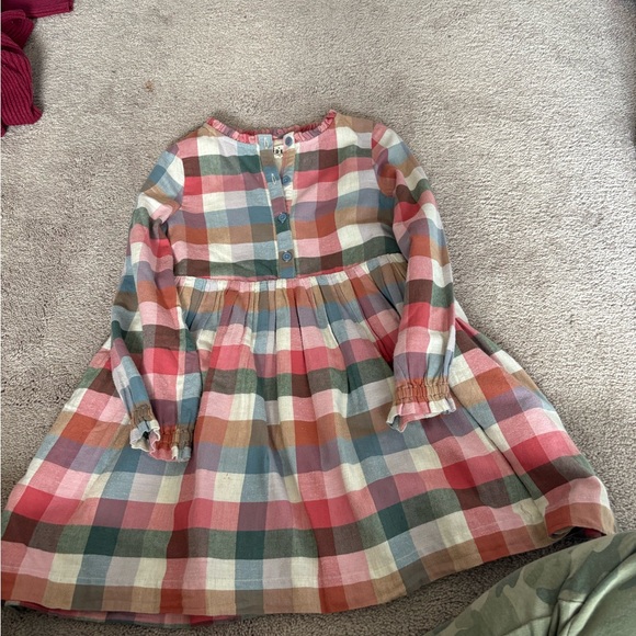 Mini Boden Other - Mini Boden Colorful Checkered Kids Dress